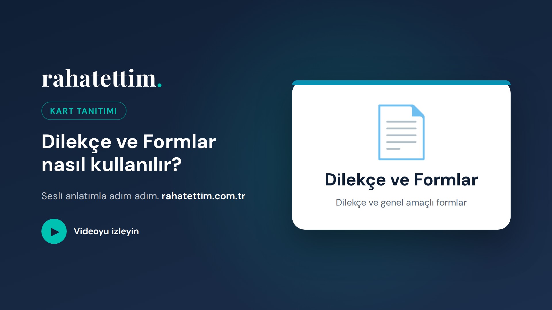 Dilekçe ve Formlar Nasıl Hazırlanır?