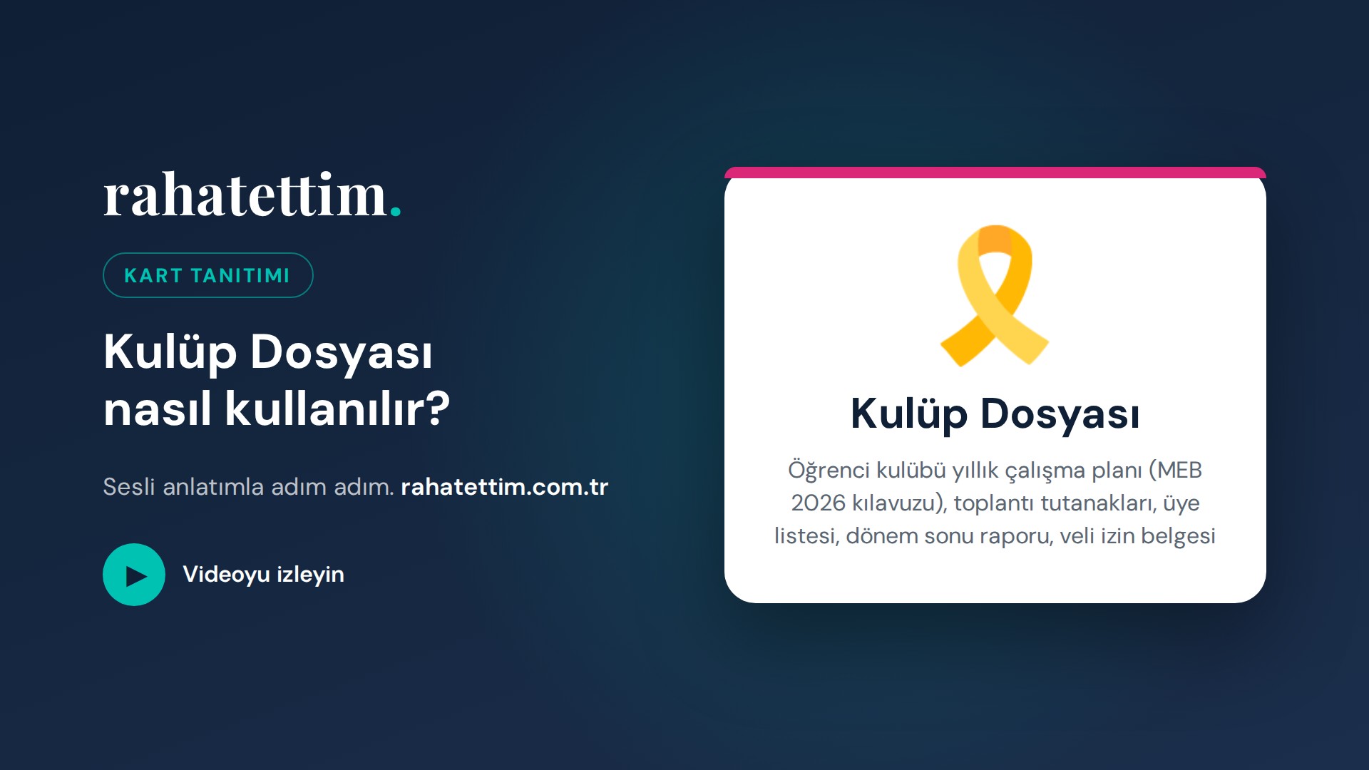 Öğrenci Kulübü Dosyası Nasıl Hazırlanır?