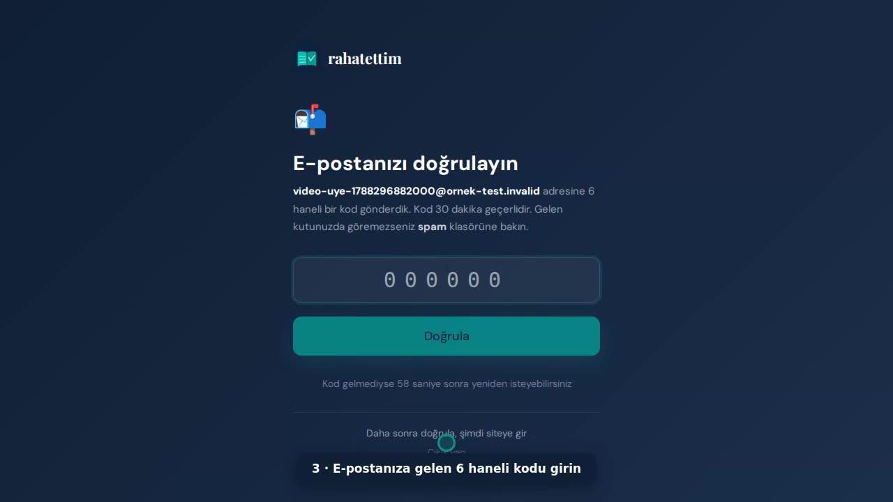 rahatettim Üyeliği Nasıl Yapılır?